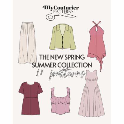 The Pack of the Spring Summer collection - 18 patterns