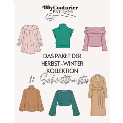 Das Paket der Herbst-Winter Kollektion - 18 Schnittmuster