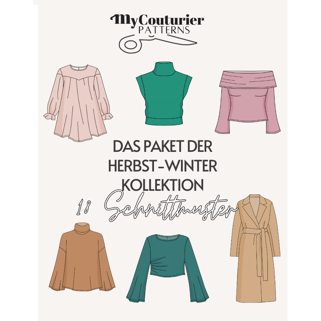 Das Paket der Herbst-Winter Kollektion - 18 Schnittmuster