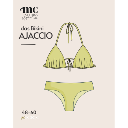 Das Bikini-Set Ajaccio (Oberteil + Unterteil) - Größen 48-60